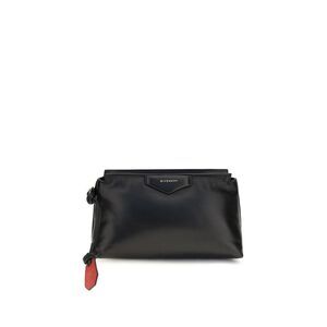 Givenchy Black Lamb Ovis Aries Clutch Women's Bag